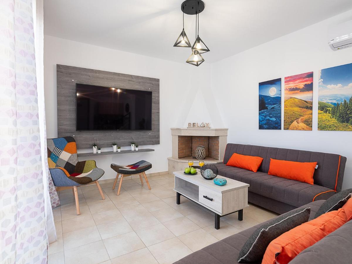 Anna Luxury Sea View Private Villa Γούβες Εξωτερικό φωτογραφία