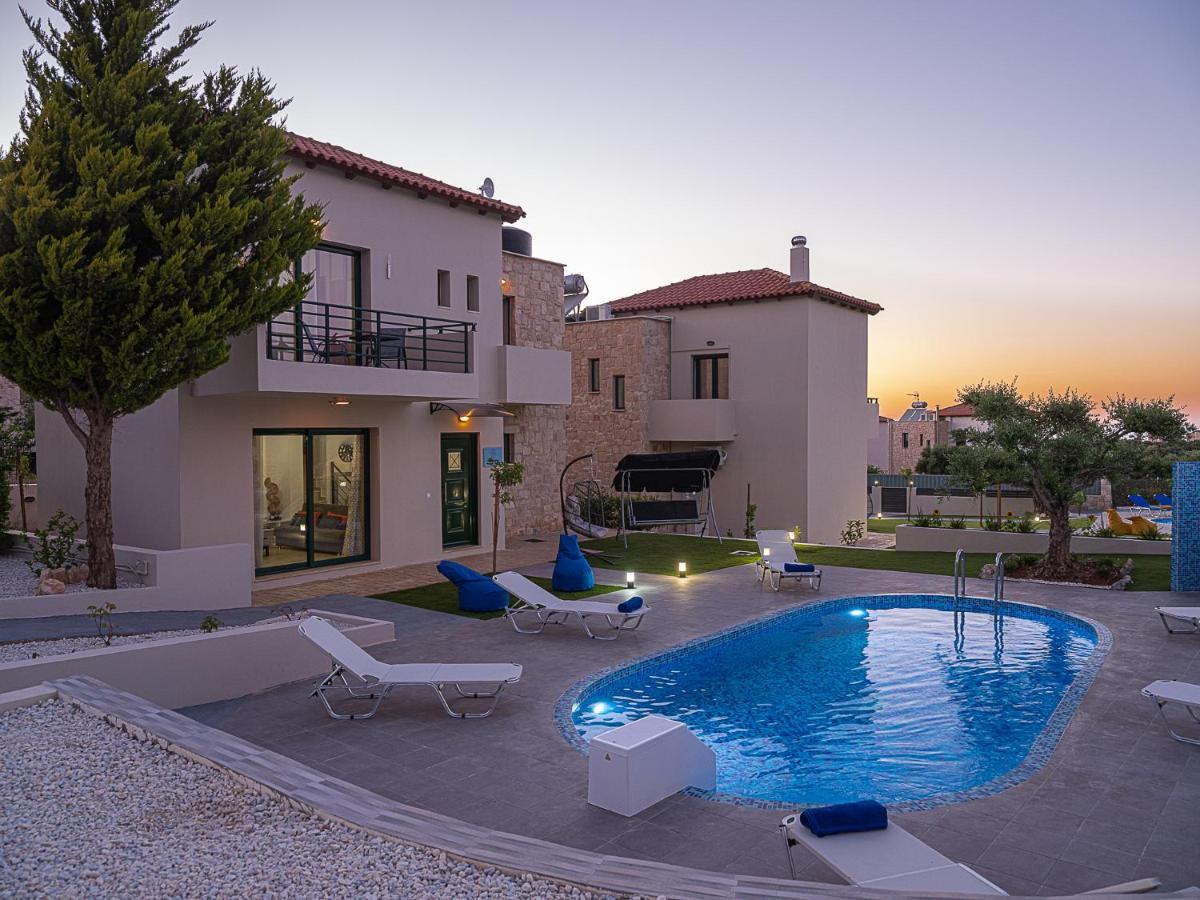 Anna Luxury Sea View Private Villa Γούβες Εξωτερικό φωτογραφία