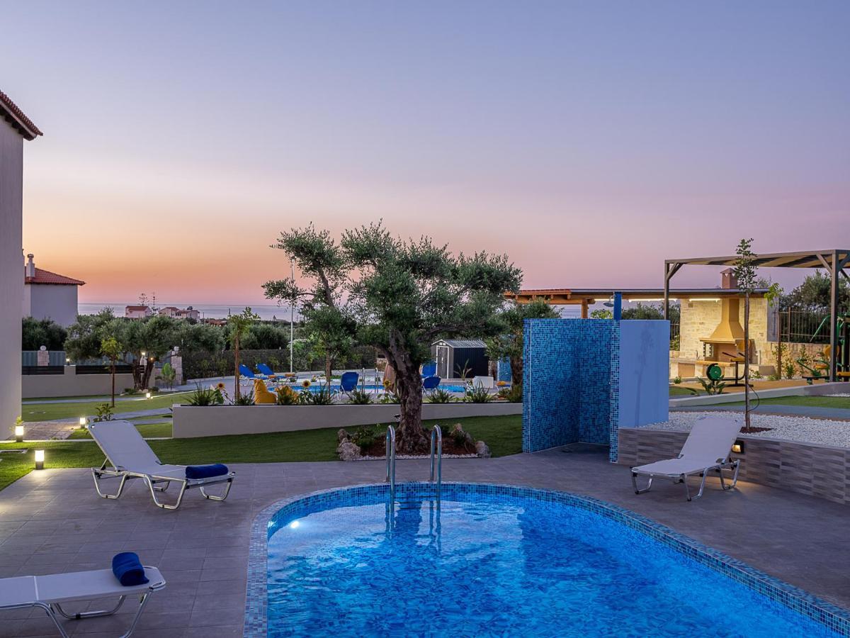 Anna Luxury Sea View Private Villa Γούβες Εξωτερικό φωτογραφία